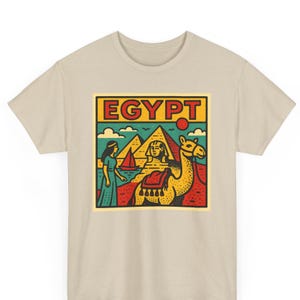 Egypt Retro Comic Graphic T-Shirt: Vintage Egyptian Unisex Tee