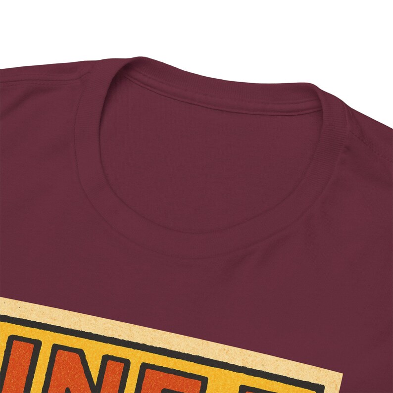 INFJ Advocate T-Shirt: Retro Comic Style, Empath Gift Maroon