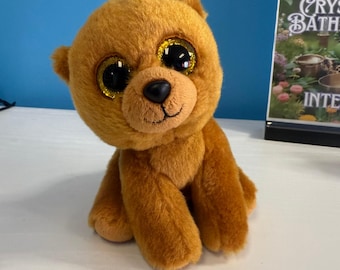 TY Beanie Boo Brownie Bear 6” Plush EUC | VelveTy Soft Stuffed Animal