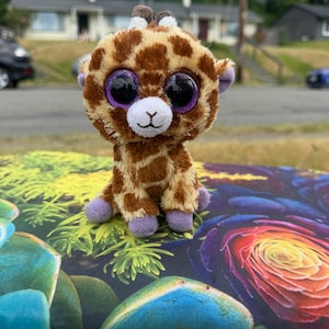 Ty Beanie Boo “Safari” 6″ Giraffe Plush – EUC