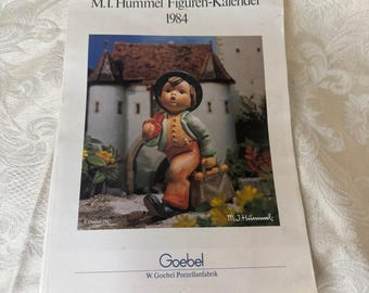 Vintage 1984 M I Hummel Figuren Kalender Goebel West Germany Complete