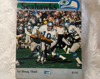 Vintage 1978 Seahawks Buch Doug Thiel Jack Patera NFL Geschichte
