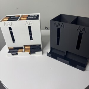 3-D printed  Battery Holder AAA and AA