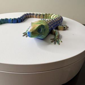 Abronia lizard - Articulated 3D printed