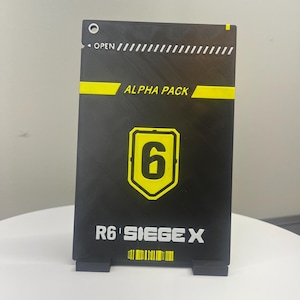 Rainbow Six Siege Alpha Pack