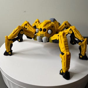 Spiderbot  - Articulated 3D printed