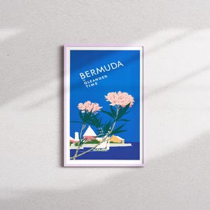 Bermuda Poster -  Gallery Wall Art | Vintage Poster | Art Exhibition Poster | Digital Art Prints