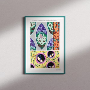 E.A. Séguy Poster - Floral and Animal Patterns |  Émile-Alain Séguy Gallery Wall Art | E.A. Séguy Print | Art Exhibition Poster | Art Prints