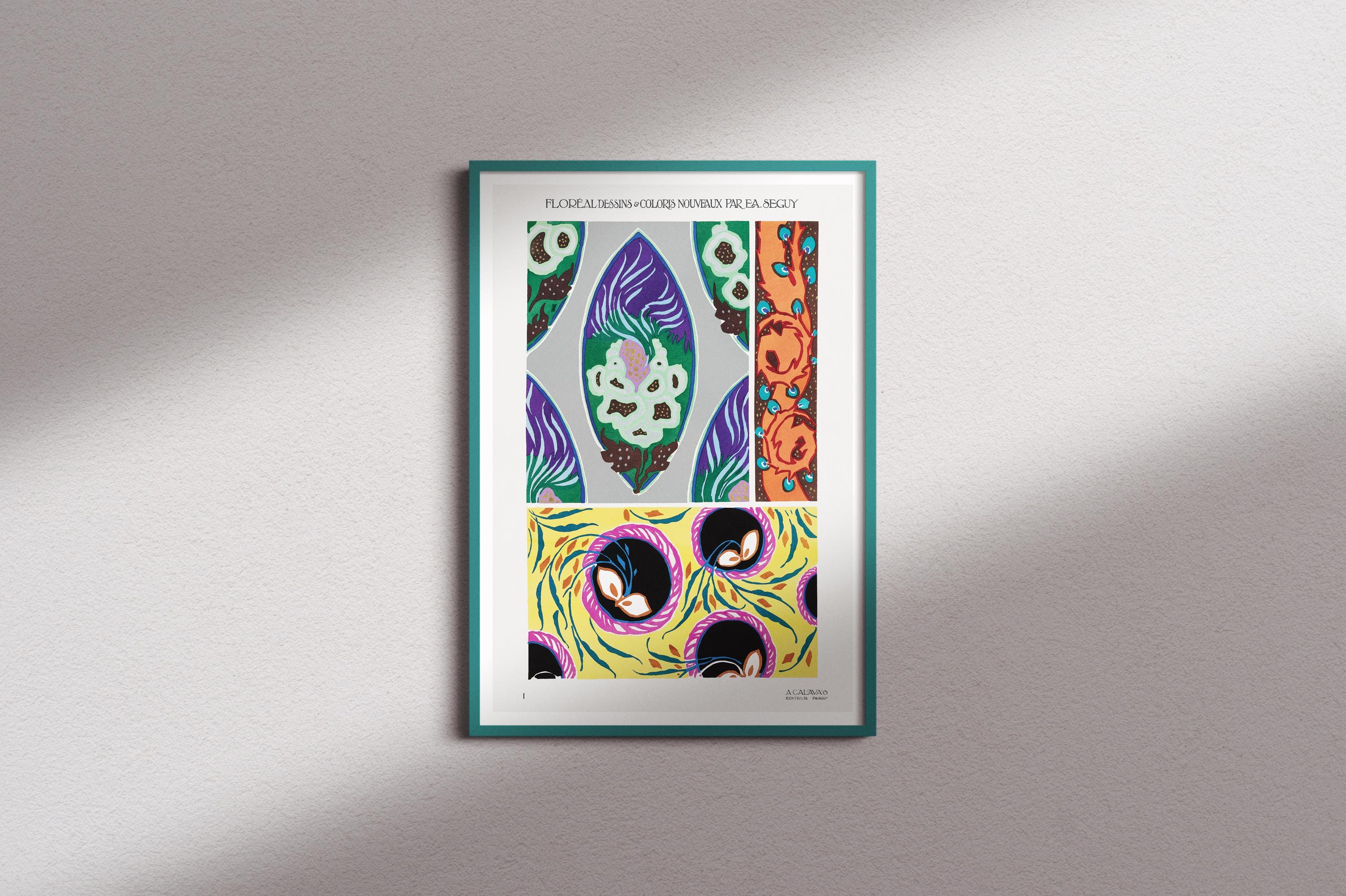 モダンアート　画集 Ea seguy - Etsy 日本