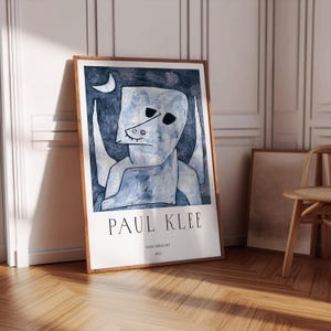 Paul Klee Poster - Angel Applicant | Paul Klee Gallery Wall Art | Paul Klee Print | Abstract Art Exhibition Poster | Art Prints
