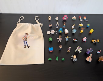 Minifiguras de Toy Story de 36 unidades con bolsa personalizada