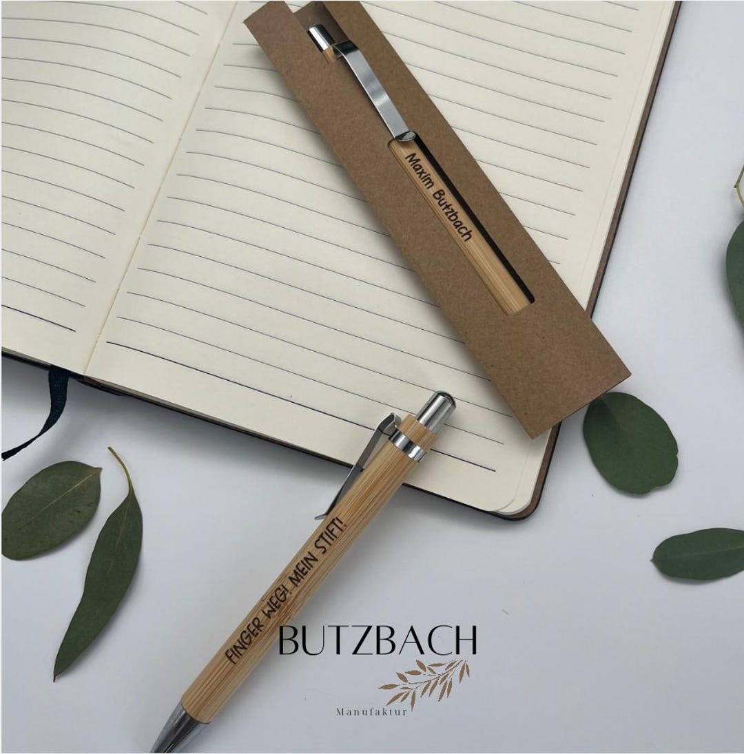 Left-handed Ballpoint Pen: Personalized Ballpoint Pen With Custom ...