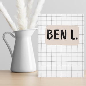 Cuaderno de tapa dura personalizado, diario portátil con páginas rayadas y papel desprendible para escribir a diario, listas de tareas, notas, afirmaciones y un regalo de autocuidado.