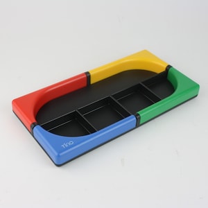 Tino Design Desk Organiser Block Colours 80s Postmodern  Memphis Style
