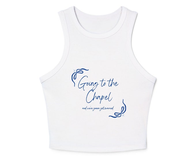 Bachelorette Pearls Crop Top