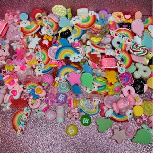 Sweet Candy Nail Charms | Assorted Color Kawaii 3D Nail Art Charms | Resin Dessert Charms for Press On Nails, Acrylics, & DIY Sets