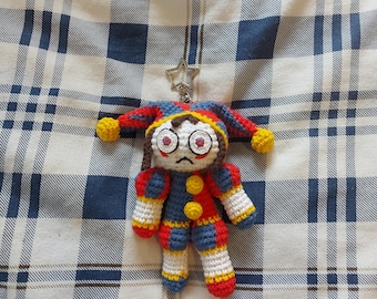 tadc pomni knuffel sleutelhanger