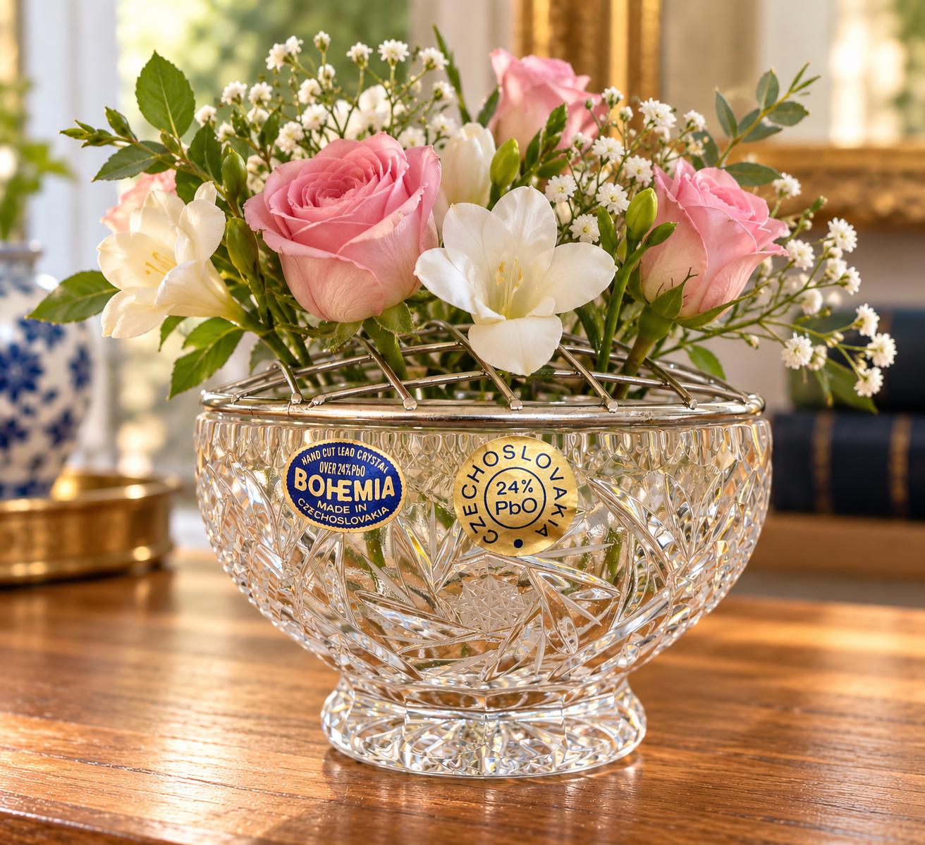 Bohemia crystal bowl - Etsy 日本
