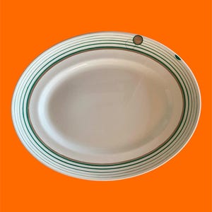 Clarice Cliff &#39;Hello&#39; Platter: 1933 Art Deco Hand-Painted Bizarre Range