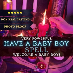 Have A Baby Boy Spell: White Magic Fertility Ritual