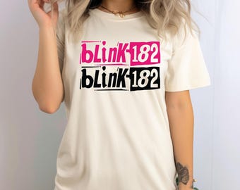 Comfort Colors® Blink 182 Shirt, Vintage Blink 182 2003 Album Shirt, World Tour Shirt, 90s Gifts, Blink 182 The World Tour Shirt