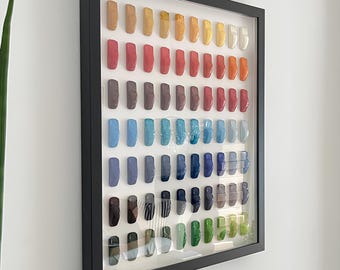 Inspired Porsche Wall Art Colorful | 16x20 in Minimalist Car Wall Art Framed | Porsche 911 Art | Porsche 911 decor