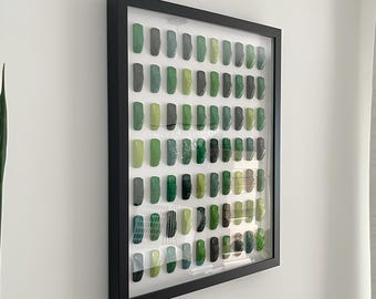 Porsche Wall Art Green | 16x20 in Minimalist Car Wall Art Framed | Porsche 911 Art | Porsche Gift for Him | Home decor