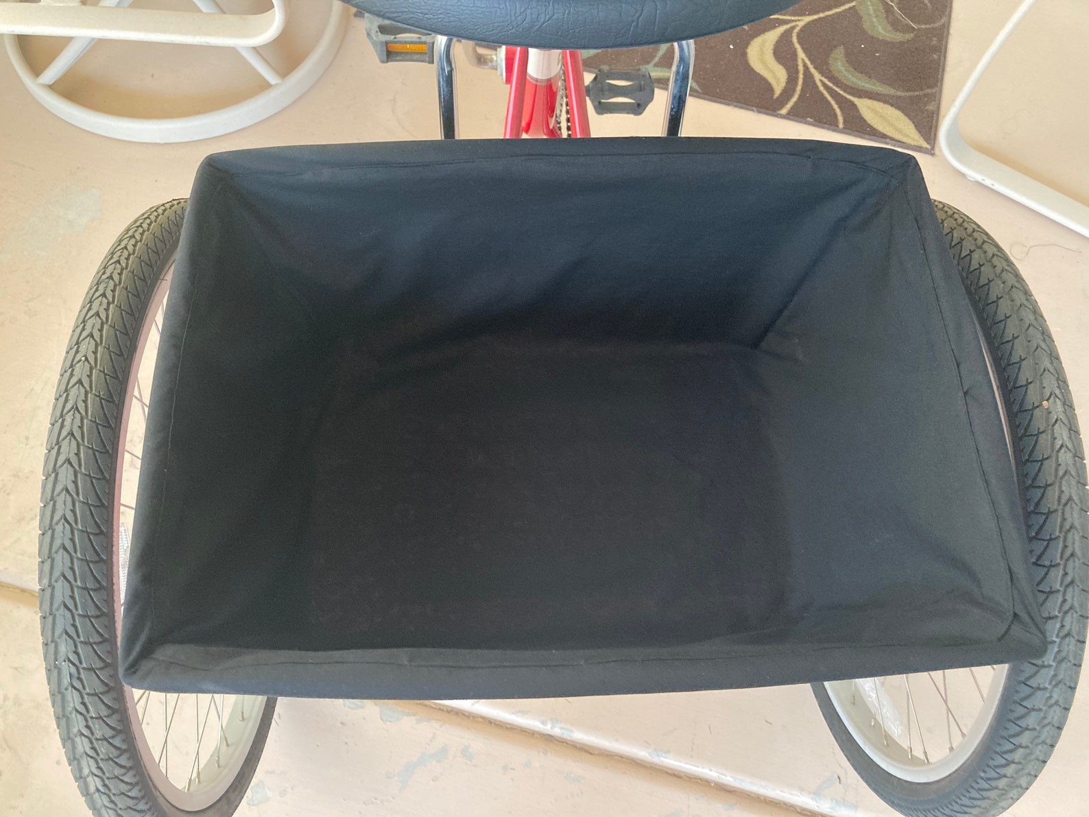 Adult Tricycle Basket Liner Pink Paisley Etsy