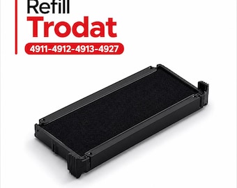 Trodat 4911-4912-4913-4927 Ink Pad Refill | Replacement Cartridge for Self-Inking Stamps