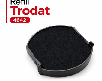Trodat Printy 4642 Replacement Ink Pad: Black, Blue, Red, Violet, Green