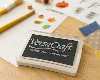 Almohadilla de tinta multisuperficie Versacraft: para estampar en tela, papel, madera y más