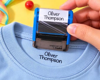 Kids Name Stamp for Clothes – Personalized Clothing Stamp
