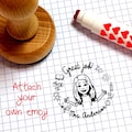 Teacher stamp, personalized teacher stamp, teacher face stamp, bitmoji stamp, teacher appreciation gifts, teacher book stamp, teacher gifts product logo