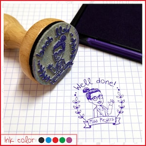 Available in 5 ink colors: Black, Blue, red, green and purple.