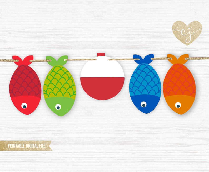 Download Fish Birthday Banner Fish Banner Printable Fishing Banner ...