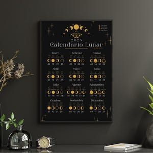 Calendrier lunaire 2025
