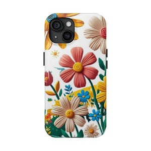 Floral Tough Phone Cases | Vibrant Flower Designs for Nature Lovers, Gift for Her, Spring Vibes, Eco-Friendly, Custom Phone Accessories