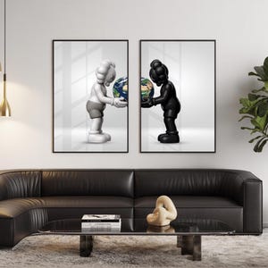 KAWS Poster Set: Graffiti Urban Decor Prints (Digital Download)