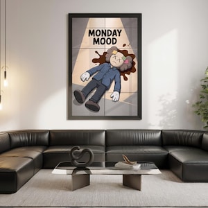 KAWS Graffiti Print: Urban Street Decor (Digital Download)