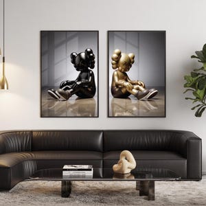 KAWS Graffiti Poster Set: Hypebeast Urban Wall Art (Digital Download)
