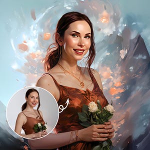 Custom Apocalyptic Digital Art – Dystopian Survival Portrait