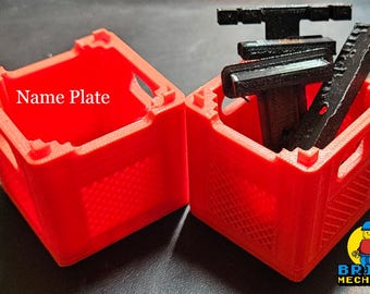 Desk Storage (2x2) - Stackable Stylish Crate