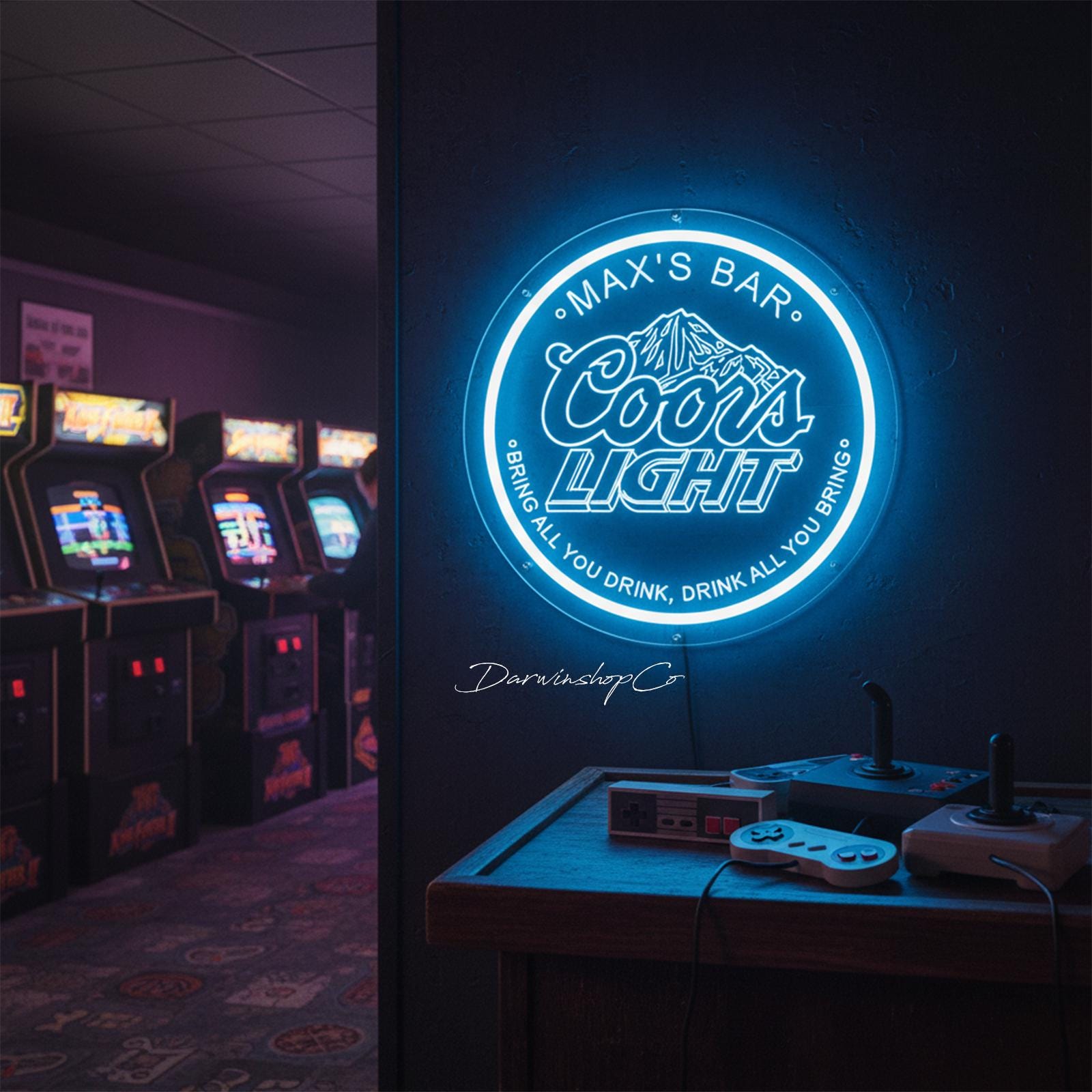 Coors Light Bar Light - Etsy