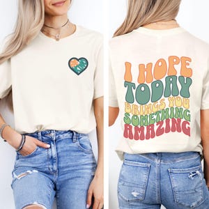 Süß sein Sie nettes T-Shirt, Retro Vibes T-Shirt, Freundlichkeit zählt T-Shirt, positive Vibes T-Shirt, inspirierendes T-Shirt, verbreiten Freundlichkeit Shirt, Natural