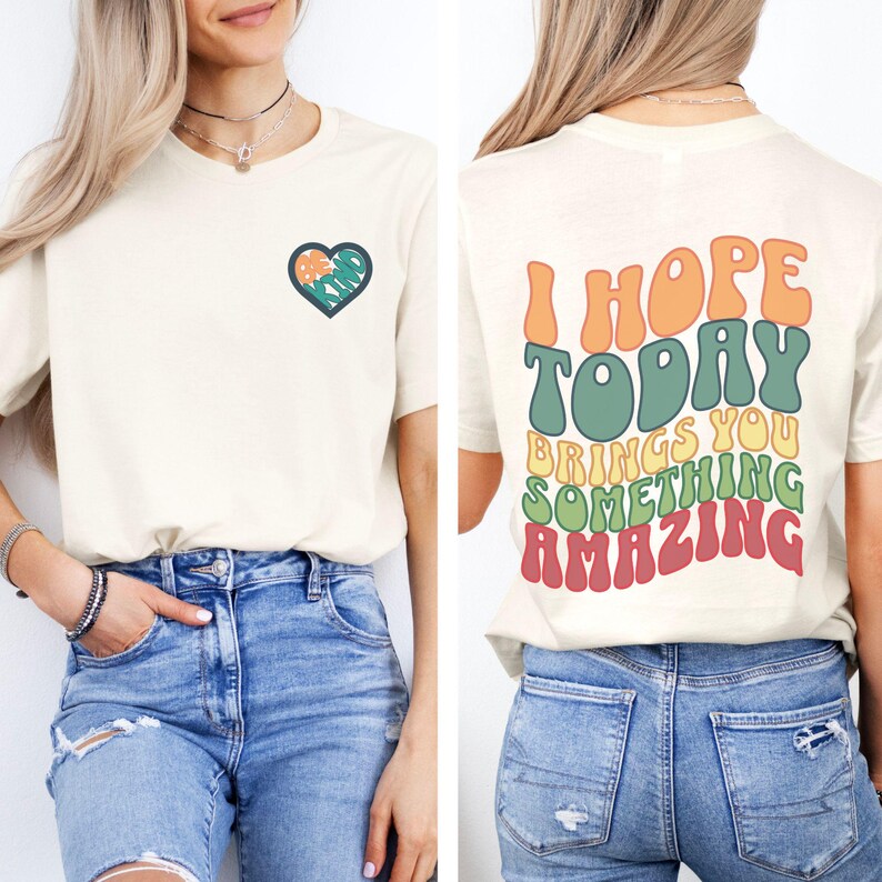 Süß sein Sie nettes T-Shirt, Retro Vibes T-Shirt, Freundlichkeit zählt T-Shirt, positive Vibes T-Shirt, inspirierendes T-Shirt, verbreiten Freundlichkeit Shirt, Natural