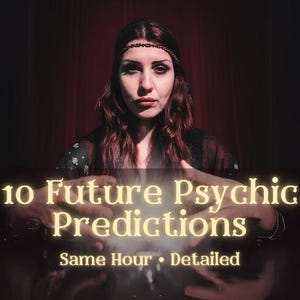 10 Future Psychic Predictions, Honest Psychic Reading, Future Predictions, Future Tarot Reading, Accurate Clairvoyant Insights, Same Day