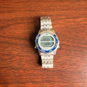 Vintage Seiko A829-6019 Astronaut Watch – Sports 100 Digital Alarm Chronograph – Tested & Working