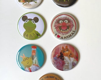 Individuelle Buttons - Muppets!