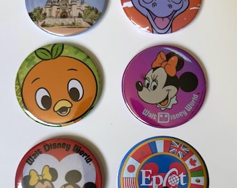 Individuelle Buttons (3 Zoll) - Walt Disney World FL