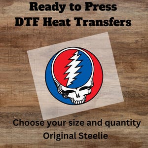 DTF Heat Transfer - Ready to press - Steelie